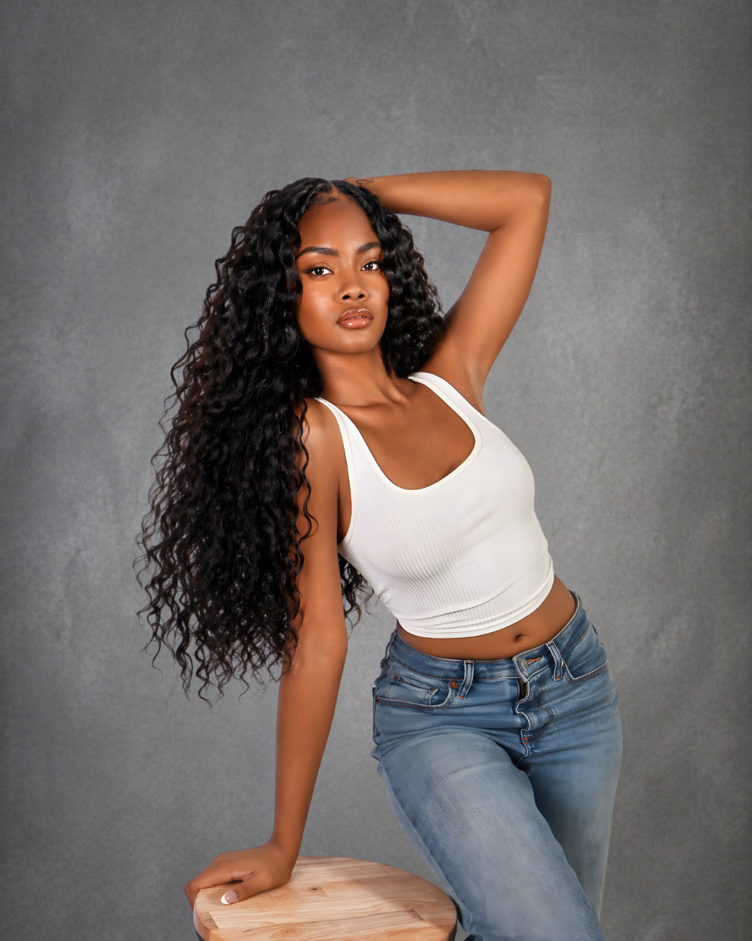 Human Crochet Loose Wave Hair