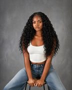 Human Crochet Loose Wave Hair