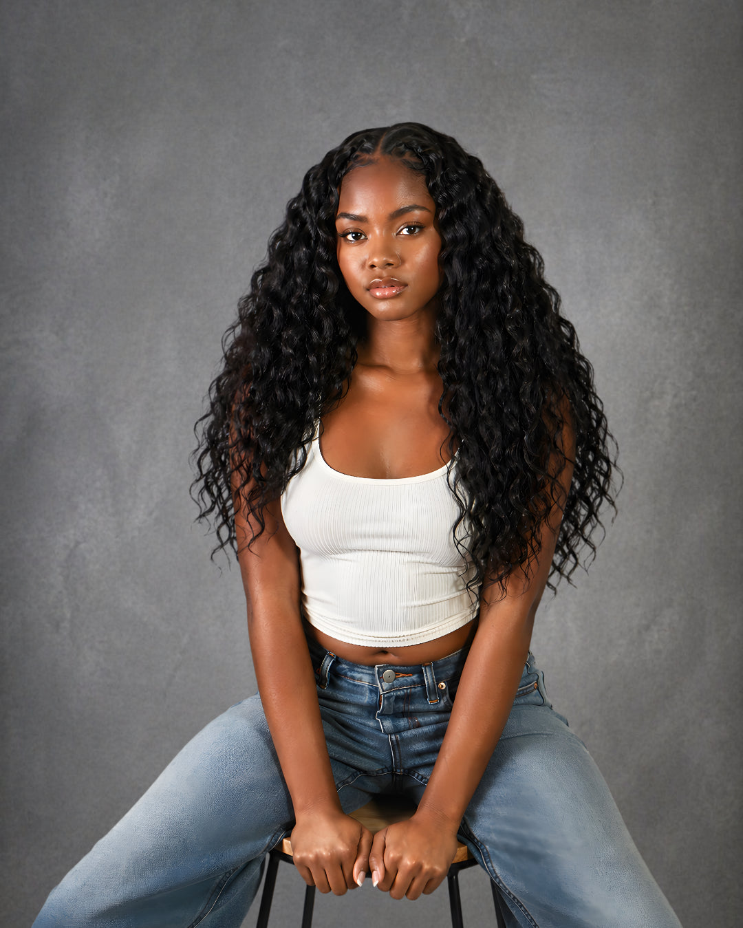 Human Crochet Loose Wave Hair